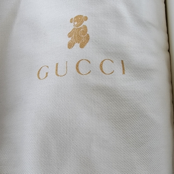 GUCCI Girl's Blue Web Sandals Sz 28, US 11 - Picture 10 of 10